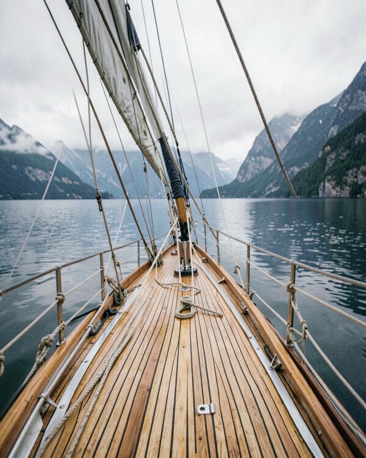 Lake sailing session — Vent du Lac, Port Noir